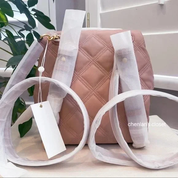 🌸NeW! Tory Burch Soft Fleming Mini Backpack - Picture 7 of 14